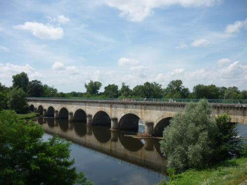 Le pont canal à Digoin